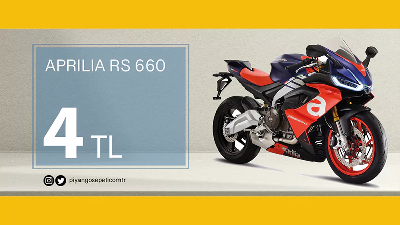 Aprilia RS-660 Motosiklet Çekiliş Sonucu