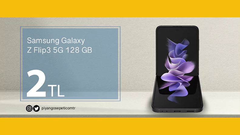 Samsung Galaxy Z Flip 3 Çekiliş Sonuçları