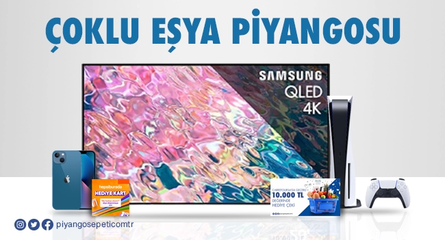 Çoklu Eşya Piyangosu Çekiliş Sonuçları