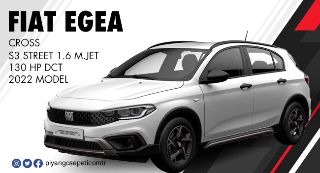 Fiat EGEA CROSS S3 STREET 1.6 Çekiliş Sonucu