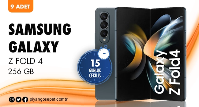 Samsung Galaxy Z Fold 4 256 GB Çekiliş Sonuçları