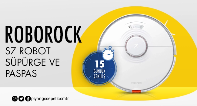 Roborock S7 Robot Süpürge Çekiliş Sonuçları