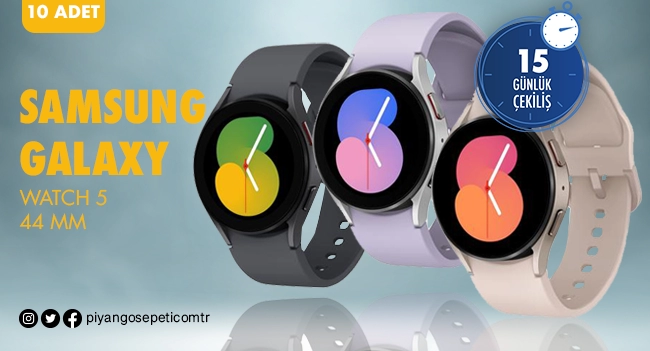 SAMSUNG GALAXY WATCH 5 44 MM Çekiliş Sonucu