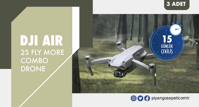 DJI Air 2S Fly Drone Çekiliş Sonuçları
