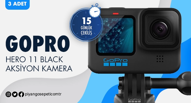 GoPro Hero 11 Çekiliş Sonuçları