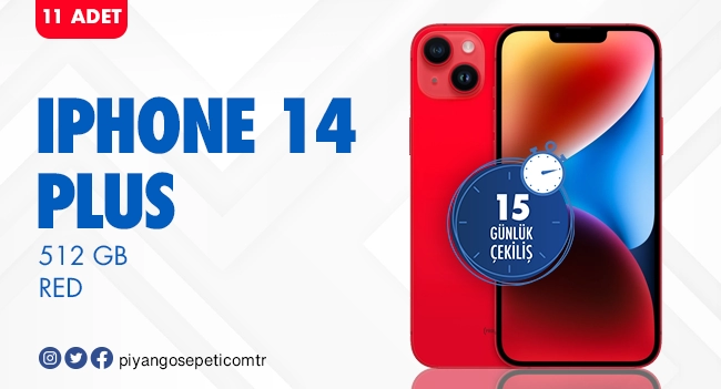 IPHONE 14 PLUS Çekiliş Sonuçları