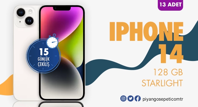 IPHONE 14 128 GB Çekiliş Sonuçları