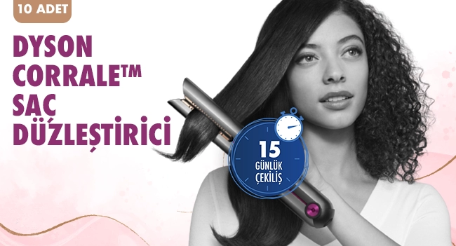 Dyson Corrale Saç Düzleştirici Çekiliş Sonuçları