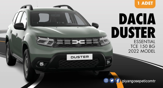 Dacia Duster Essential Tce 150 Çekiliş Sonuçları