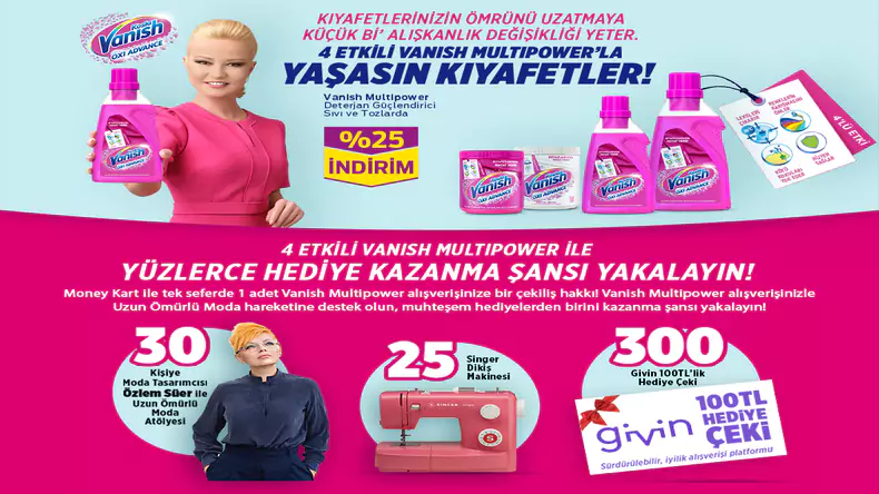 Migros Vanish Çekilişi