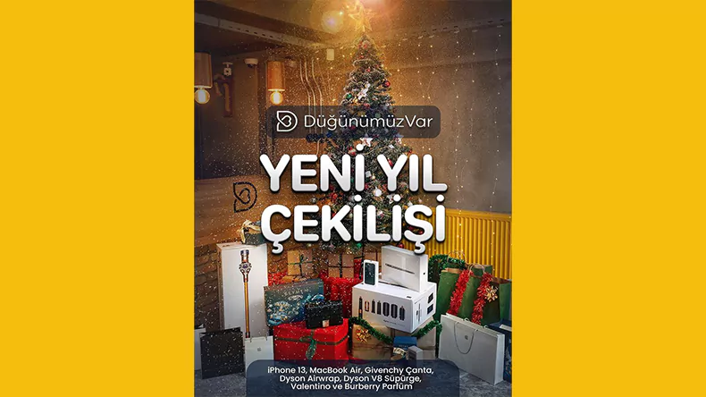 @dugunumuzvar Yeni Yıl Çekilişi