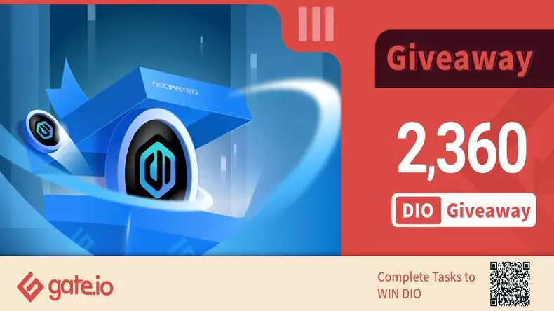 Gate.io | Decimated (DIO) Çekilişi