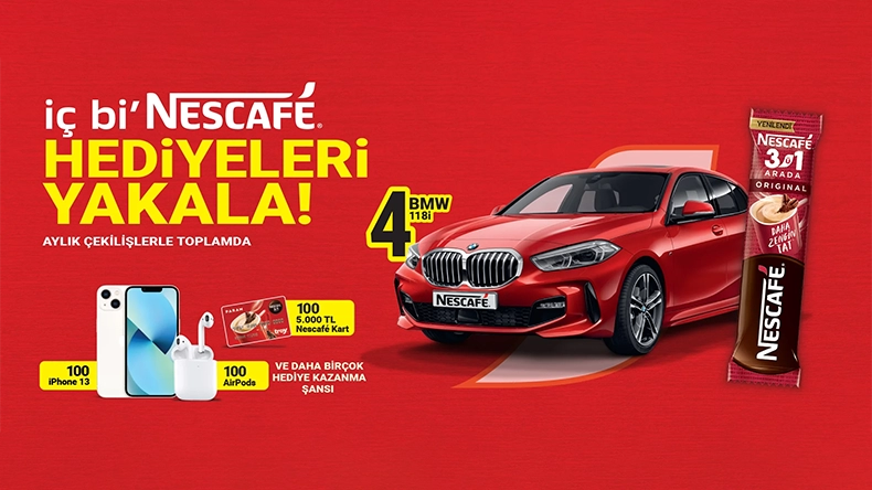 İç Bi’ Nescafé Hediyeleri Yakala | Nescafé 3'ü 1 Arada 3.Dönem