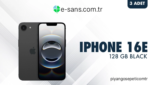 iPhone 16e 128GB Black