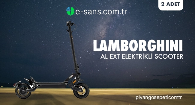 Lamborghini Scooter Çekiliş Sonuçları