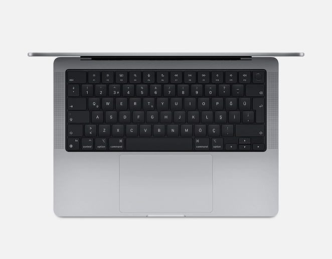 16 inç MacBook Pro - Uzay Grisi Apple M2 Max çip 32 GB birleşik bellek 1 TB SSD depolama