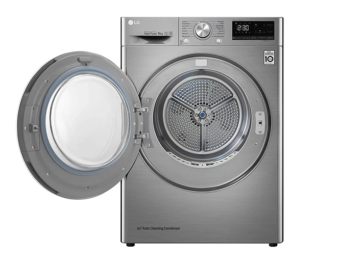 LG RC90V9EV2W 9KG A+++ İnverter Kurutma Makinesi Inox